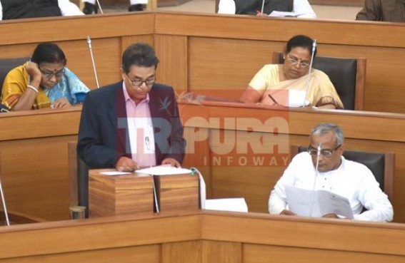 Tripura tables Rs 159.56 billion, deficit Budget for 2017-18  